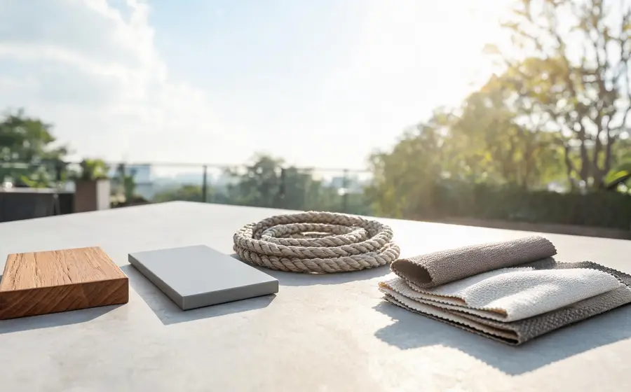 UV resistant outdoor furniture materials
