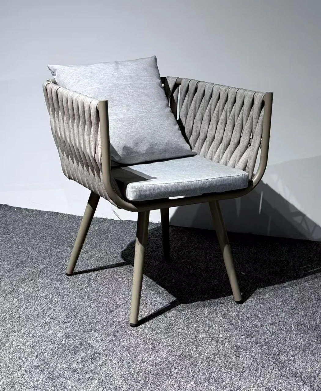 SV-F0036 Rope Outdoor Dining Chair