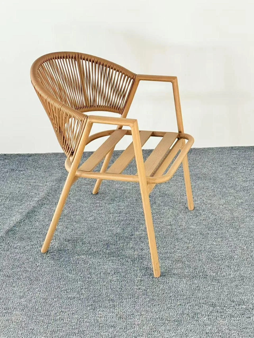 SV-F0046 Webbing Outdoor Dining Chair
