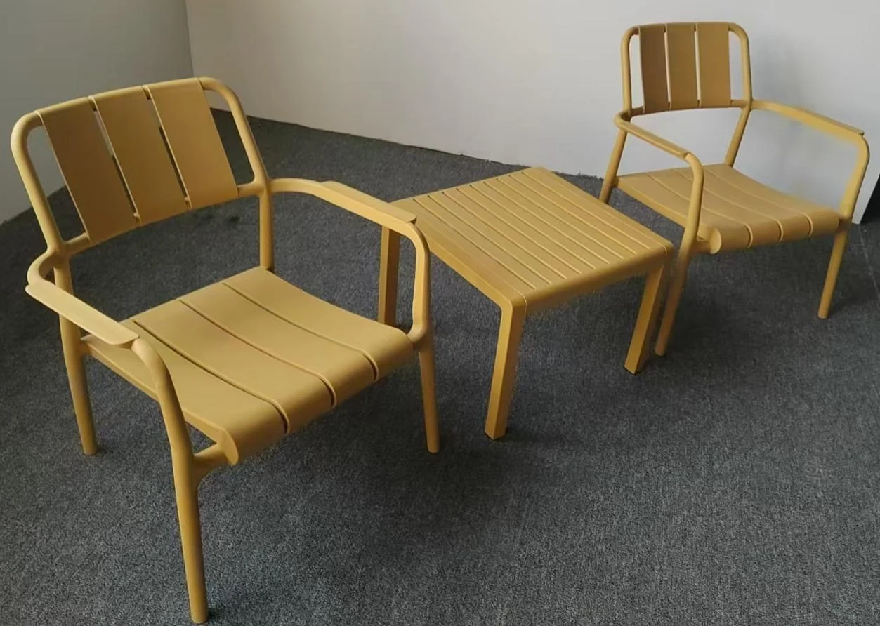 SV-F0074 Molded plastic Outdoor Bistro and Lounge Set