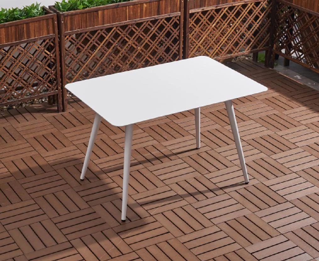 SV-F0187 Aluminum Outdoor Dining Table · Rectangular top