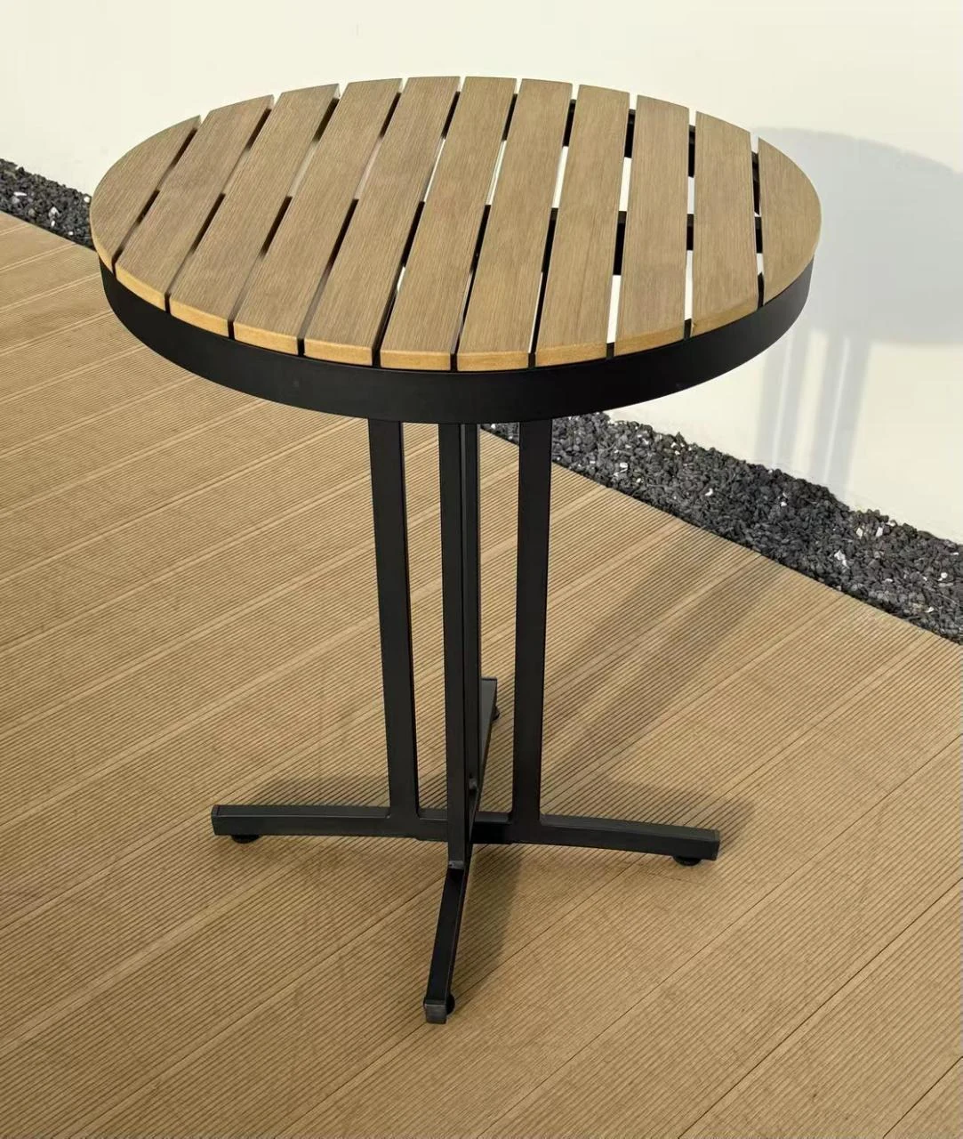 SV-F0206 Aluminum Outdoor Dining Table · Round top