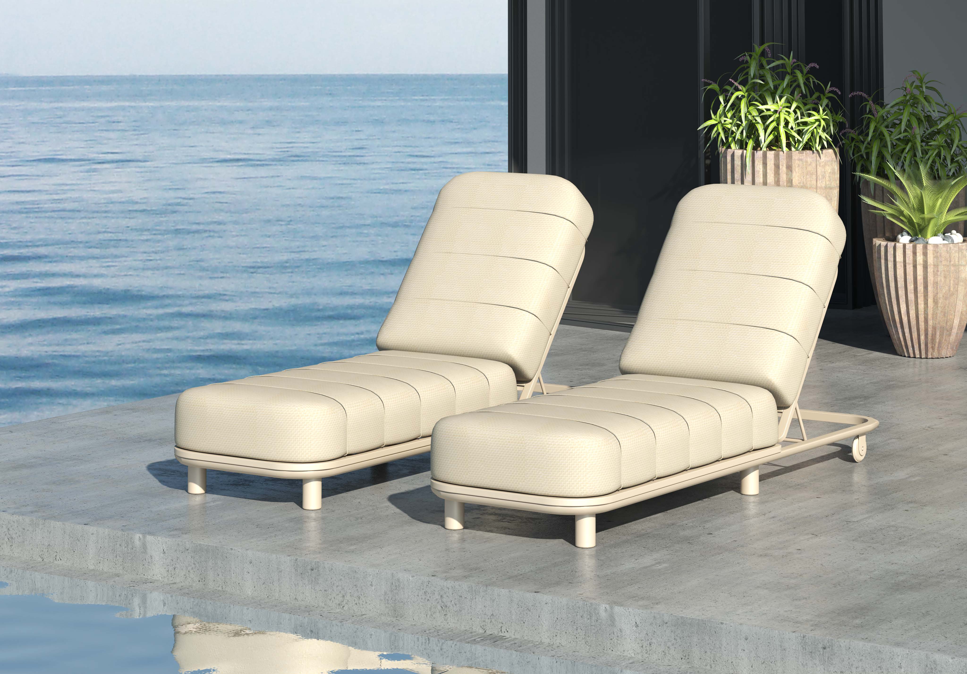 SV-N0012 Poolside Sun Lounger