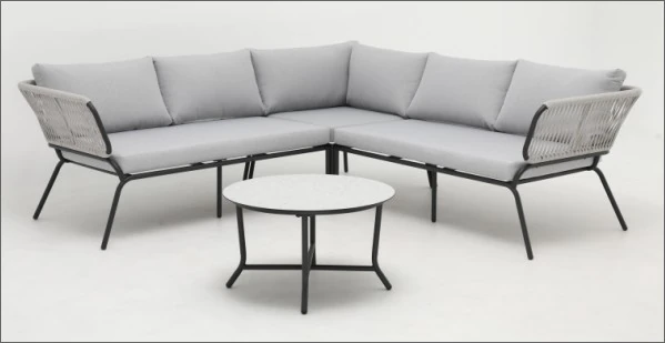 SV-S0076 Light-Cushion Corner Lounge Set — Armless seat module option