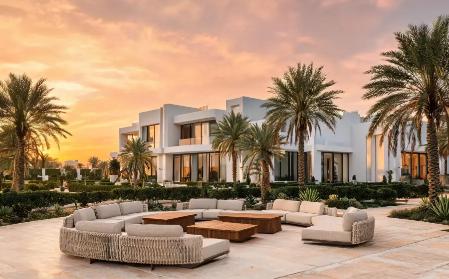 Middle East villa lounge project